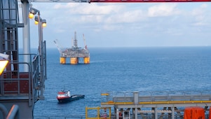 Offshore deep-water floating platform in the Gulf of Mexico