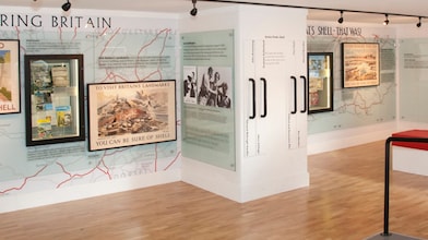 Wall art gallery of artworks