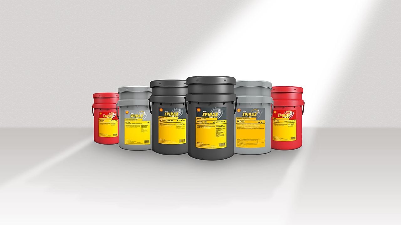 Shell Spirax diesel range of packages