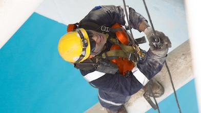 Engineer safety scaffolding