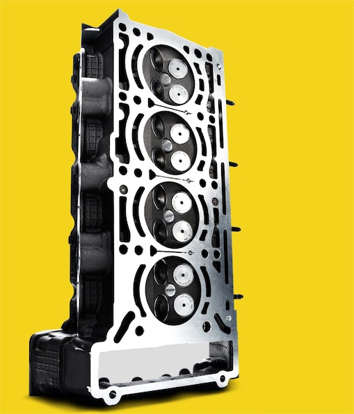 Car engine's inlet valves