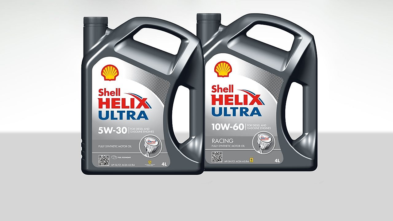 Shell Helix Fully Synthetic Motor Oils range
