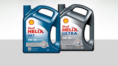 Shell Helix Emissions Compatibility Technology oil range