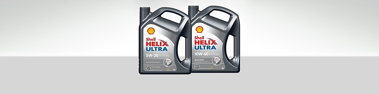 Shell Helix Fully Synthetic Motor Oils range