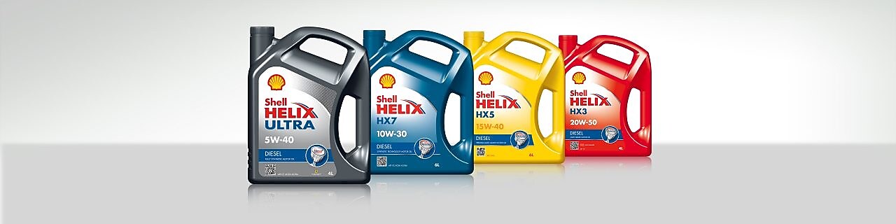 Shell Helix Diesel oil range