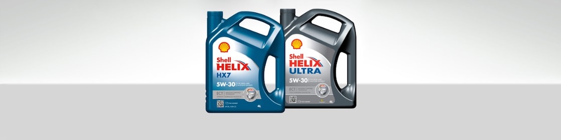 Shell Helix Emissions Compatibility Technology oil range