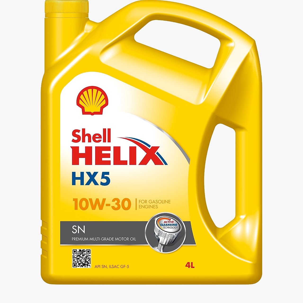 Packshot of Shell Helix HX5 SN 10W-30