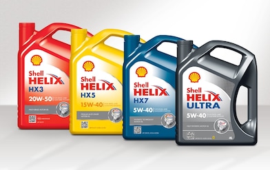 Shell Helix Ultra packshots