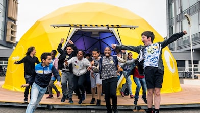 Kindergarten in the Donglian resettlement village