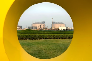 India Photography Project, The Netherlands, 2014 - Hazira LNG tanks